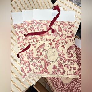 Set of 3 Sézane Antoinette Poisson gift pouches